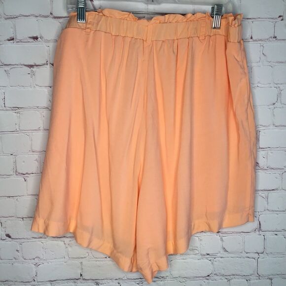 TORRID PULL ON SHORTS WOMEN'S SIZE 1 (1X). PEACH CHILLS LINED - Picture 5 of 11